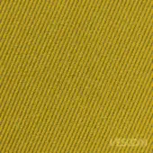 Giallo yellow herringbone fabric texture with gray diagonal stripes, smooth sheen, from Harding Vescom collection by miniforms.